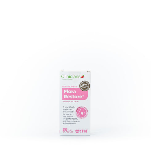 CLINICIANS Flora Restore 30VegeCaps-Matakana Pharmacy